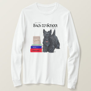 Schottischer Terrier Zurück zur Schule T-Shirt