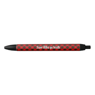 Schottischer Unabhängigkeits-Wallacetartan-Stift Kugelschreiber