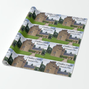 Schottisches Burnett-Clan Crathes Castle Geschenkp Geschenkpapier