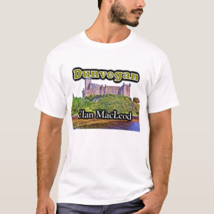 Schottisches Clan MacLeod Dunvegan Schloss T-Shirt