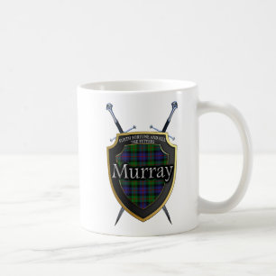 Schottisches Clan-Murraytartan-Schild u. Schwerter Tasse