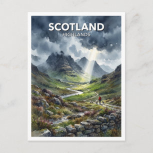 Schottisches Hochland Fort William Schottland Reis Postkarte
