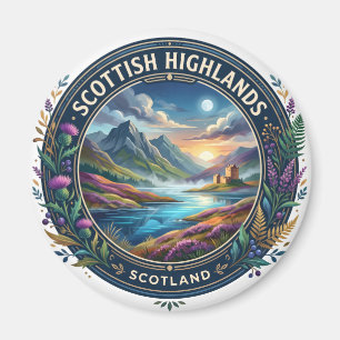 Schottisches Hochland Schottland Magnet