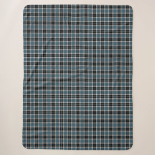 Schottisches Karomuster Tealmuster Tartan Sherpadecke
