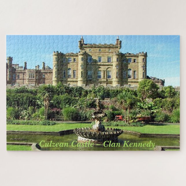 Schottisches Kennedy-Clans Culzean-Schloss Puzzle (Horizontal)