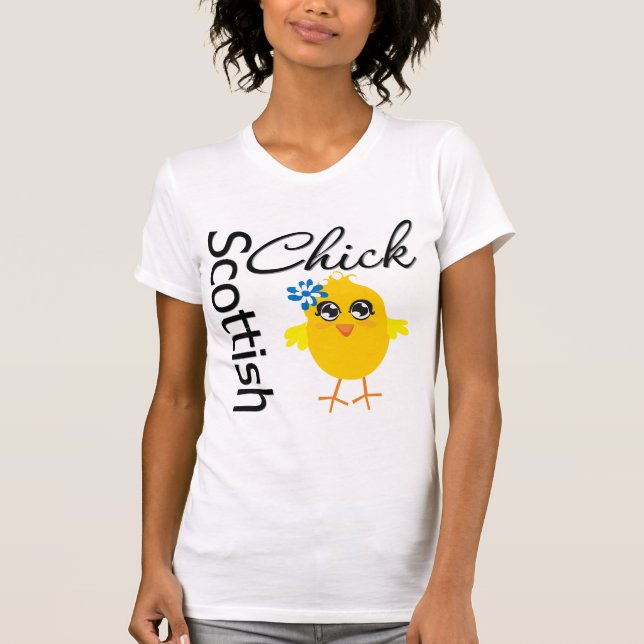 Schottisches Küken T-Shirt (Vorderseite)
