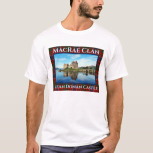 Schottisches MacRae Clans Eilean Donan Castle T-Shirt