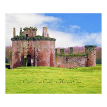 Schottisches Maxwell Clans Caerlaverock Castle Pos