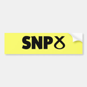 Schottisches nationales Party- (SNP)Logo Autoaufkleber