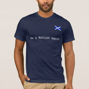 Schottisches Nations-Unabhängigkeit Saltire T-Shirt