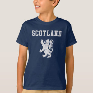 Schottisches Rampant-Löwe-Kinder-T-Shirt T-Shirt
