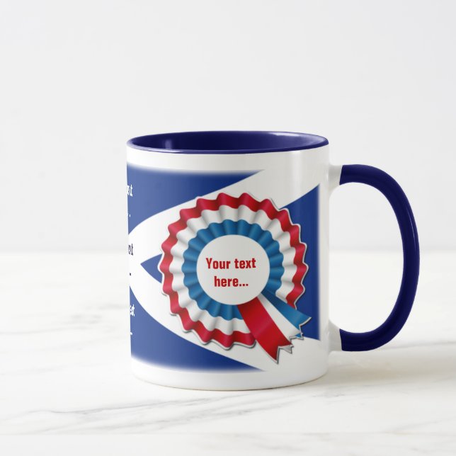 Schottisches Referendum ~ Ringer-Tasse Tasse (Rechts)