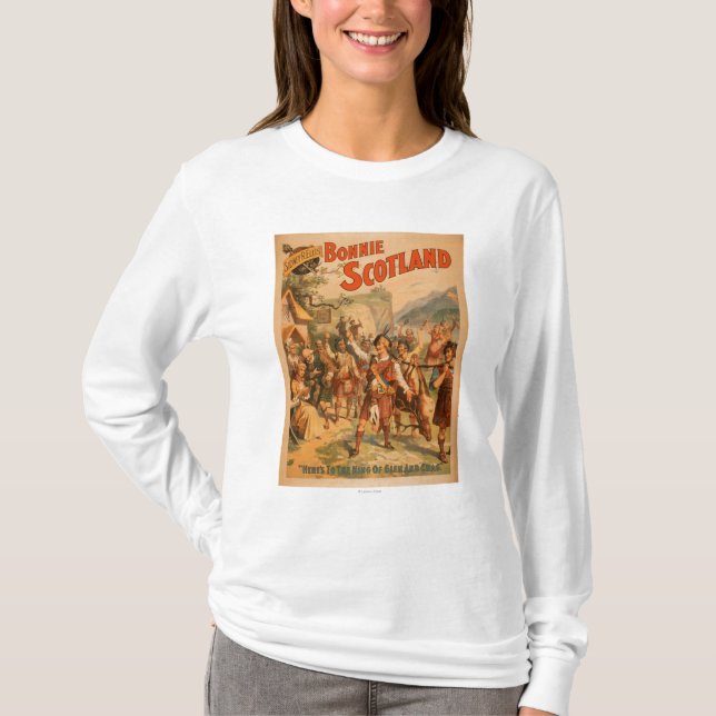 Schottisches Spiel 3 Bonnies Schottland Sidney-R. T-Shirt (Vorderseite)