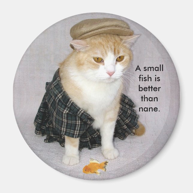 Schottisches Sprichwort Magnet (Vorne)