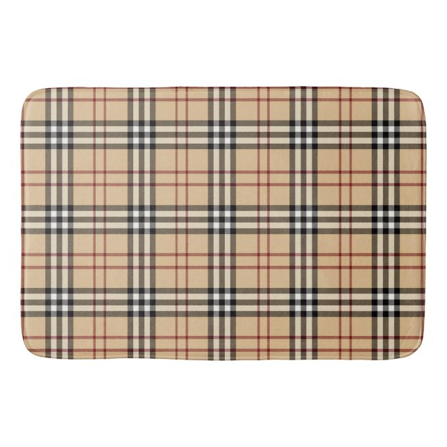 Schottisches Tartan-Muster     Badematte (Vorderseite)