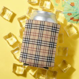 Schottisches Tartan-Muster Dosenkühler