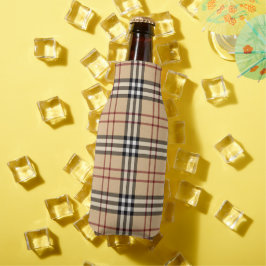 Schottisches Tartan-Muster Flaschenkühler