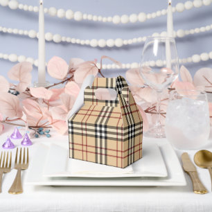 Schottisches Tartan-Muster Geschenkschachtel