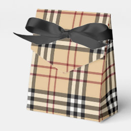 Schottisches Tartan-Muster Geschenkschachtel