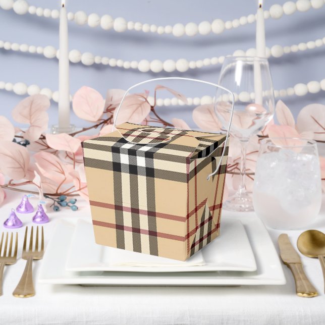 Schottisches Tartan-Muster     Geschenkschachtel (Hochzeit)