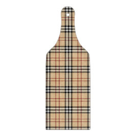 Schottisches Tartan-Muster Schneidebrett