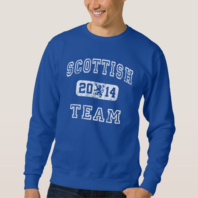 Schottisches Team 2014 Sweatshirt (Vorderseite)