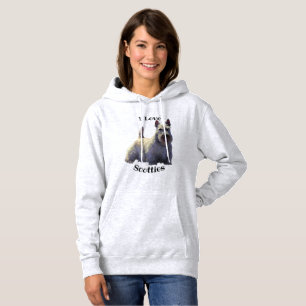 Schottisches Terrierschwarzes/wheaten, Hoodie
