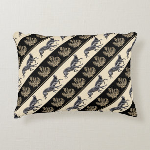 Schottisches Windhund- und Kartonkissen Dekokissen