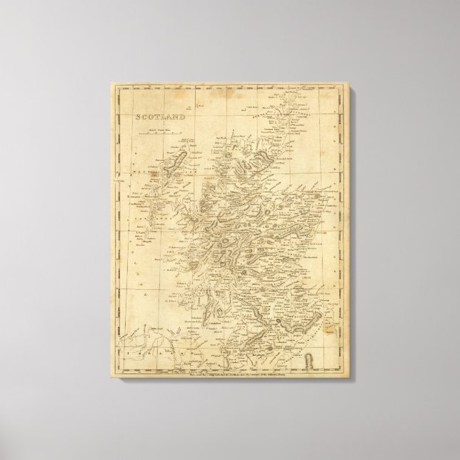 Schottland 11 leinwanddruck (Vorderseite)