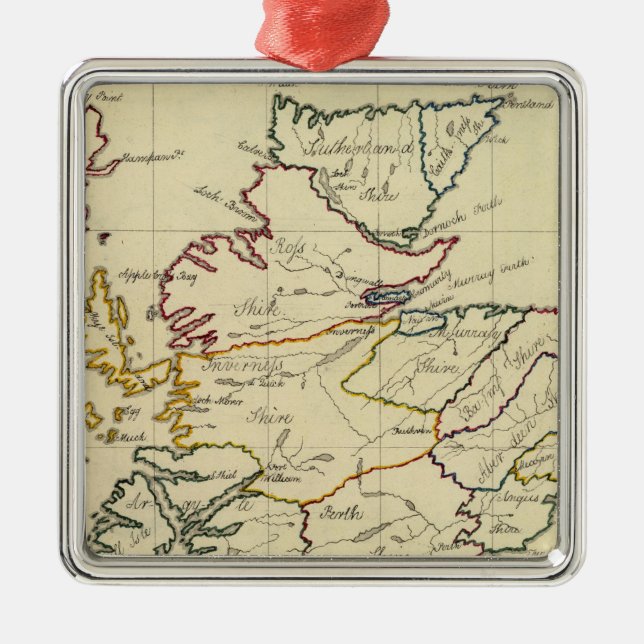 Schottland 11 ornament aus metall (Vorne)