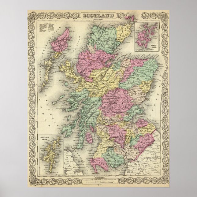 Schottland 11 poster (Vorne)