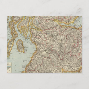 Schottland 12 postkarte