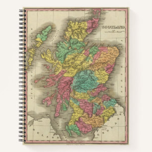 Schottland 18 notizbuch