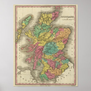 Schottland 18 poster