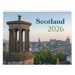 Schottland 2026 Foto-Kalender Kalender