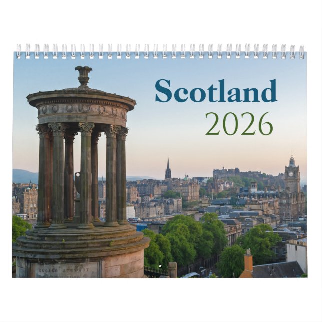 Schottland 2026 Foto-Kalender Kalender (Titelbild)