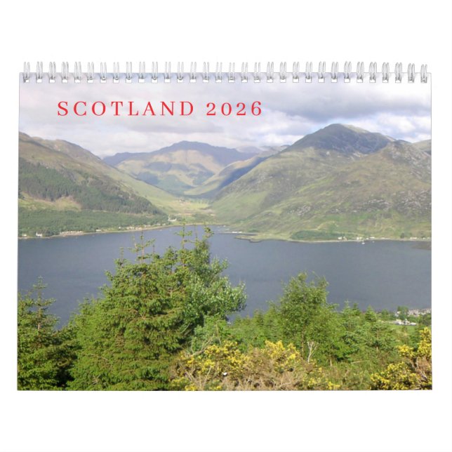 Schottland 2026 Kalender (Titelbild)