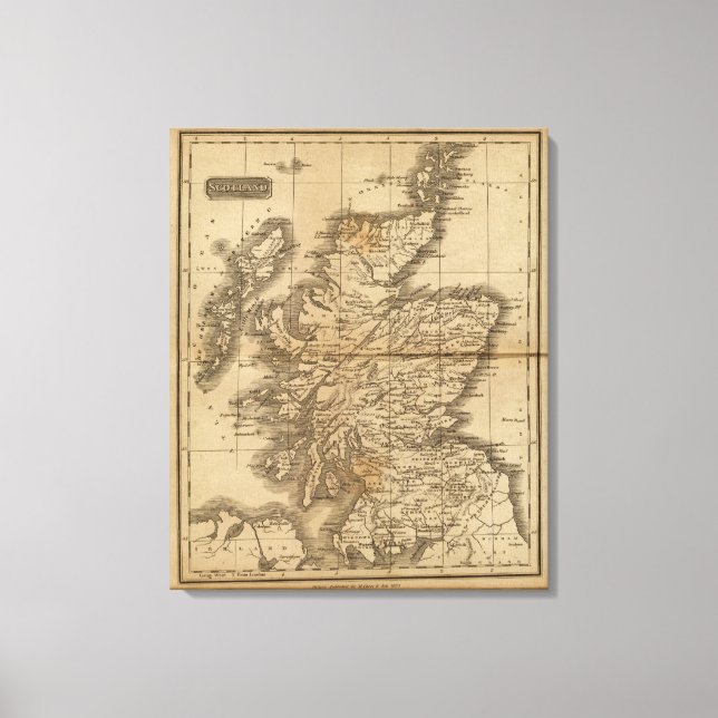 Schottland 22 leinwanddruck (Vorderseite)