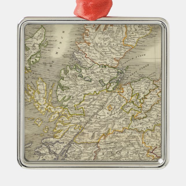 Schottland 24 ornament aus metall (Vorne)