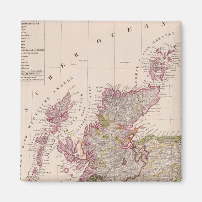 Schottland 2 magnet (Vorne)