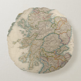 Schottland 3 rundes kissen