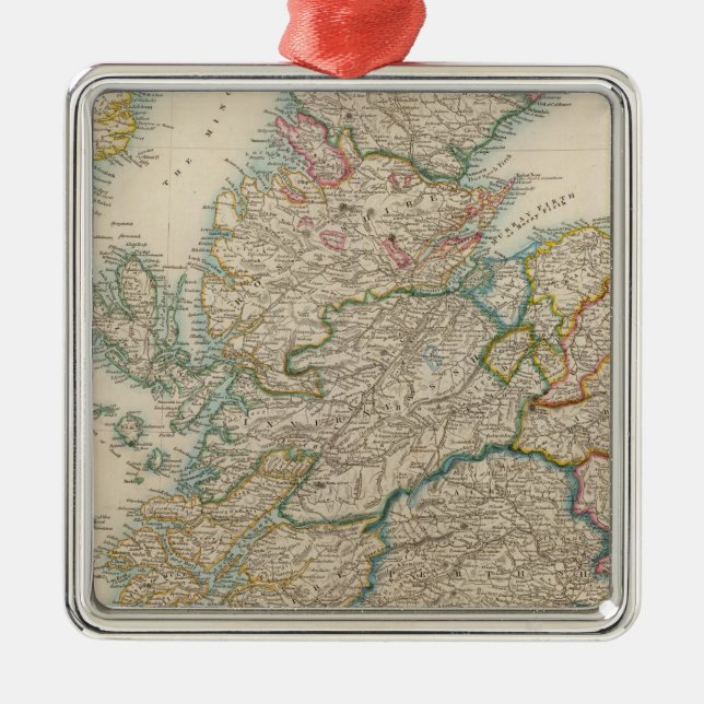 Schottland 3 silbernes ornament (Vorne)