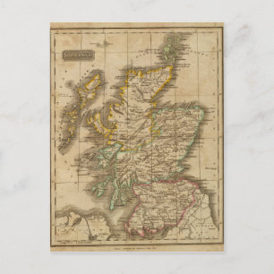 Schottland 4 postkarte