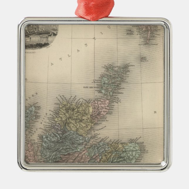 Schottland 4 silbernes ornament (Vorne)