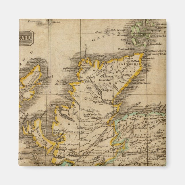 Schottland 5 magnet (Vorne)