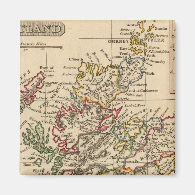 Schottland 7 magnet (Vorne)