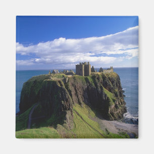 Schottland, Aberdeen. Burg Dunnotar. Magnet