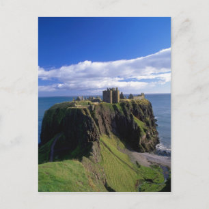 Schottland, Aberdeen. Dunnotar Castle. Postkarte