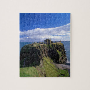 Schottland, Aberdeen. Schloss Dunnotar. Puzzle