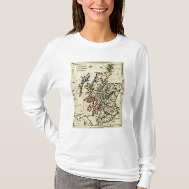 Schottland alt, modern T-Shirt (Vorderseite)